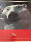 Vintage 1994 Coca-cola Classic Polar Bear  Poster  24    X 34     Ex