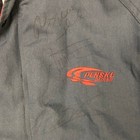 Vintage 90s Nascar Penske Racing Autographed Zip-up Jacket Xl Navy