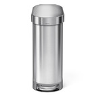 Simplehuman Slim Step Trash Can  Brushed Stainless Steel  12 Gal   cw2044 