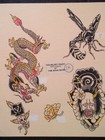 Bob Shaw Tattoo Legend - Large Vintage Original Hand Painted Tattoo Flash