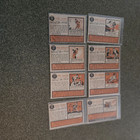 Lot Of 8  1962 Topps High-numbers 527- 590 Low  Mid-grade Vintage 1960s Vg-vgex