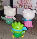 3x Hello Kitty Mcdonalds 2019 Happy Meal Toy   6-7 Mermaid Butterfly Super Hero 