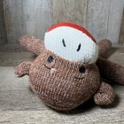        Dan Dee Sock Monkey Plush With Red Embroidery Heart 9    Read Description