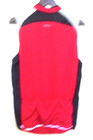 Performance Cycling Jersey Size Medium Mens Red Black Full Zip Sleeveless