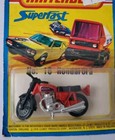 Honda Die-cast Metal Vintage 1976 Lesney Matchbox Super Fast  18 Motorcycle 