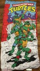 Vintage 1988 Teenage Mutant Ninja Turtles Sleeping Bag Tmnt Bed 30 x 57  Rare