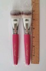 Too Faced Makeup Brushes Angled Cream Liquid Foundation New In Sleeves Lot Of 2