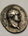 Rare Genuine Ancient Roman Silver Coin Denarius Vespasian 77-78 Ad Yoke Of Oxens