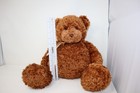 Rusty Brown Plush Gund Teddy Bear 12  Sitting Height