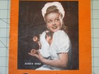 Vtg 1945 Skating Vanities Souvenir Program  Gloria Nord Cover Art   Ticket Stubs