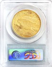 1913 D Gold Usa  20 Saint Gaudens Double Eagle Coin Pcgs About Unc 55