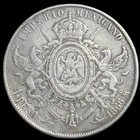Mexico Empire Of Maximilian 1 Peso Maximiliano 1866 Mo Vf