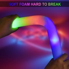 Glow Sticks Bulk - 20pcs Led Foam Sticks Glow Batons With Three Modes Party F   
