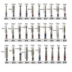 10pcs Nail Drill Bits File Grinding Head Acrylic Manicure Pedicure Nail Art Set