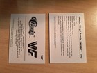 2 Wwf Wwe Macho Man Randy Savage Signed Cards Autographed Card