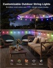 Govee Smart Outdoor String Light 2 144ft Outdoor Lights With Dimmable Warm White