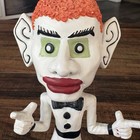 Ceramic Zozobra Bobble Head Old Man Gloom Santa Fe New Mexico Festival