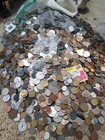 10lb Bulk Foreign Coin Lot From Pile Britain Euro Venezuela 1800 s To 2000 s