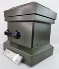 Coffin Casket Cemetery Mini Corner Mortuary Display Sample Halloween 18 x14 x20 