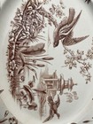 Antique English Ironstone Transferware Platter
