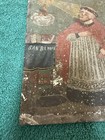 Antique Mexican Retablo Religious Painting On Tin San Ramon