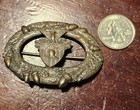 Antique Metal 1900 s West Point Military Academy Army Pin Brooch - C w  Baird