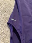 Speedo Womens Size 12 Ultraback Purple White Piping Fully Lined Swim Team
