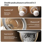Remote-controlled Vibrating Nipple And Chest Massager For Women