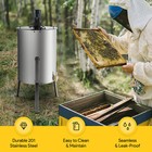 1300rpm Stainless Steel Electric Honey Extractor 4 8 Frames Beekeeping Equipment