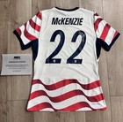 Game Match Worn 2026 Us Soccer World Cup Friendly Mark Mckenzie Auto Jersey