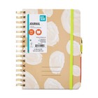 Twin Wire Bound Journal - 6  X 8 25  X 1   192 Lined Pages  Paper Hard Cover