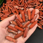Wholesale 50pcs Natural Obelisk Quartz Crystal Wand Double Point Healing Reiki