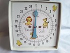 Vintage Sears Nursery Infant Baby Scale 25 Pounds W Baby Cradle  