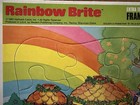 Vintage Rainbow Brite Frame Tray Puzzle 12 Pieces Golden Pattern  4602a 1983