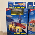 1996 Hot Wheels World Lot Of 4 Playsets Mcdonalds Blimp Cement Construction New