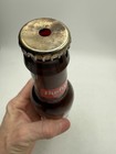 Vintage Budweiser 12 Oz Plastic Beer Bottle With Paper Label 1953 Lighter 