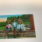 Black Americana Post Card