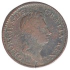 1723 Colonial Wood   s Hibernia Farthing Vg