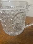 Vintage Imperial Glass 1920   s Starburst Creamer Pitcher  This Is A Rare Find 