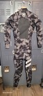 Hurley Fusion 403 Men s Full Wetsuit Tie-dye Black gray Size Lt