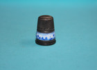 Vintage Sterling Silver Toned Guilloche Enamel Windmill Thimble    054gcm 