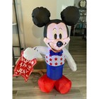 Inflatable Mickey Mouse Disney July 4th Inflatable 3 5    Patriotic Decor Gemmy