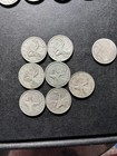 10 Oz Canadian Silver Coins Quarters Dimes 2 Dollar Pre 1968 Circulated Lot