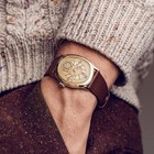 Mirage Gold Watch Dali Paris Crash Melting Vintage Rare French Homage Irregular