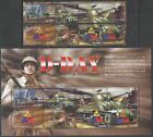 Military World War Ii France Dday Normandy Invasion Set 54 Stamps 7 Sheets Mnh