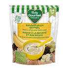 New  2 Packs Baby Gourmet Organic Cereal - Creamy Oatmeal   Banana Raisin 227 G 