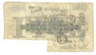 Darlington Bank  Great Britain 1893 Five Pounds Banknote  Cut Canceled