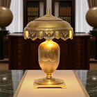 Very Delicate Original Art D  co Table Lamp  salon D  co  1920s Brass Lamp