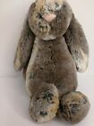 Lot Of 2 Jellycat London Woodland Babe Bunny Gray Rabbit   Carrot Plush 8    
