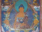 68x51cm Tibet Cloth Buddhism Hand Painted Thangka  sakyamuni Buddha    